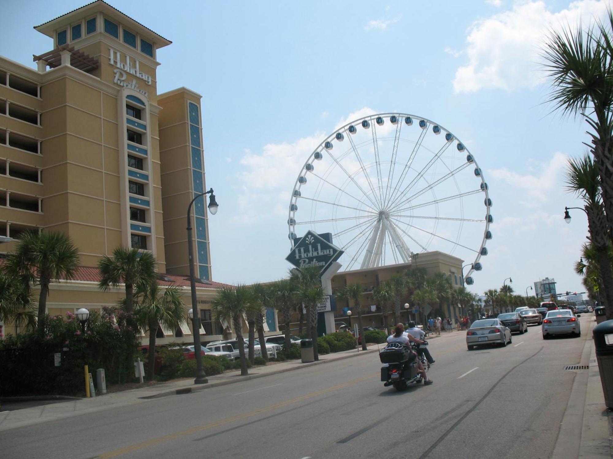 Holiday Pavilion Resort On The Boardwalk マートルビーチ エクステリア 写真