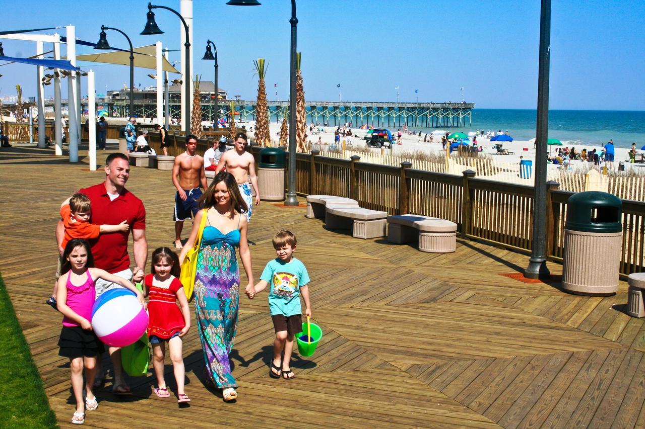 Holiday Pavilion Resort On The Boardwalk マートルビーチ エクステリア 写真