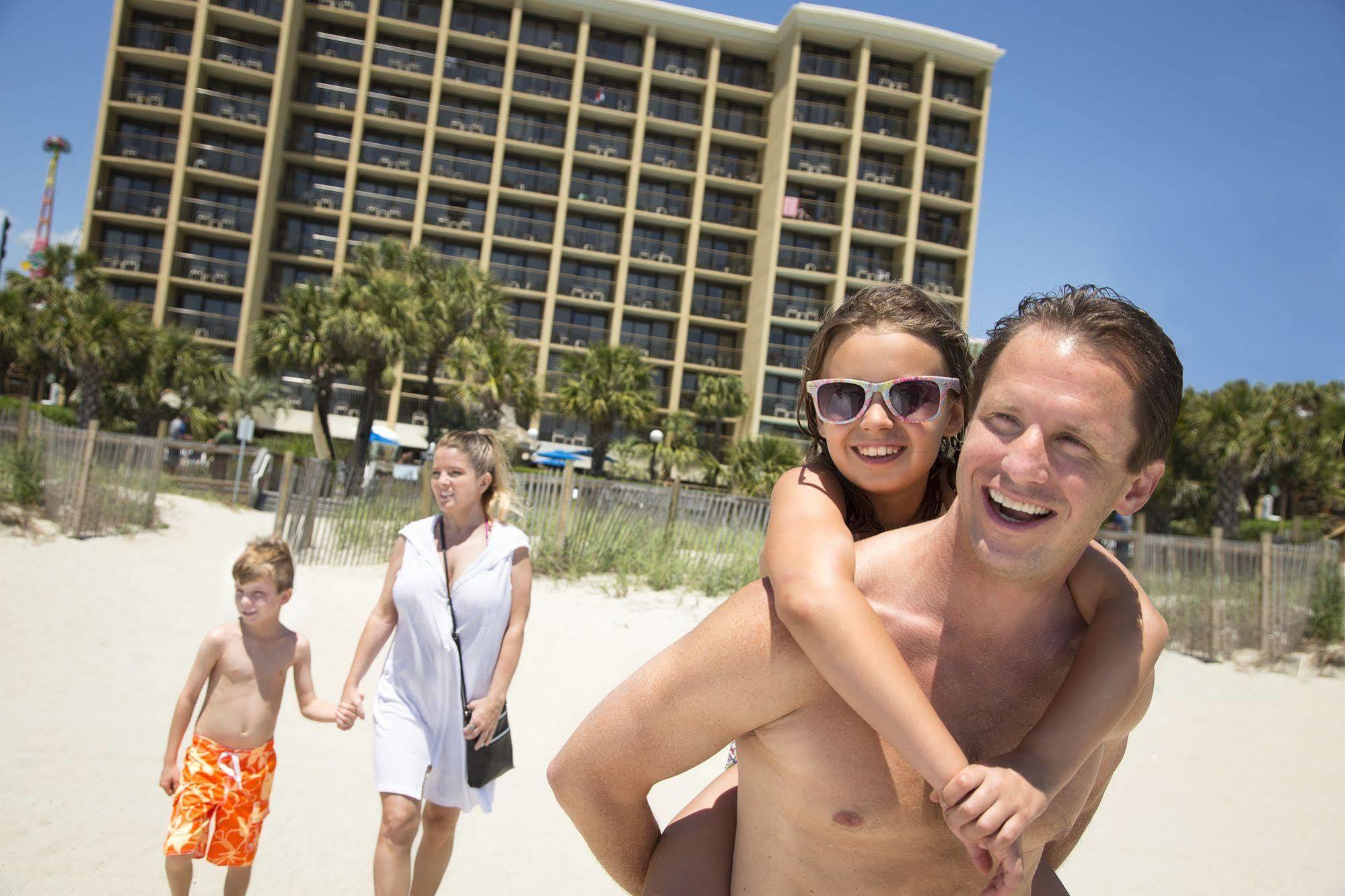 Holiday Pavilion Resort On The Boardwalk マートルビーチ エクステリア 写真