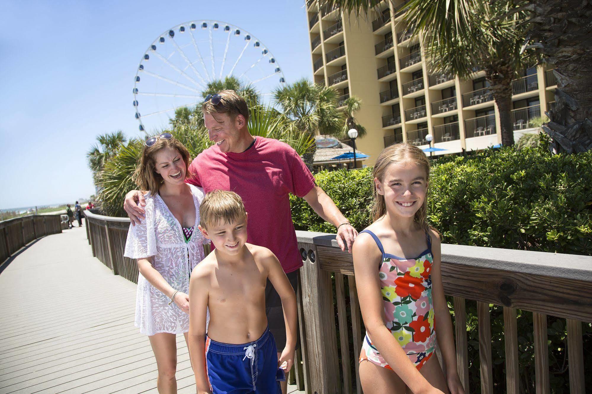 Holiday Pavilion Resort On The Boardwalk マートルビーチ エクステリア 写真